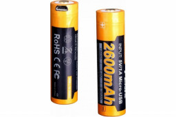 Аккумулятор Li-ion Fenix ARB-L18-2600U 18650