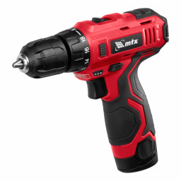 Дрель-шуруповерт аккумуляторная MCDL-12-02P, Li-Ion, 12 В, 2 акк. MTX