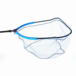 Голова подсачека Namazu Pro, квадратный обод с подгибом 55х45 см + EVA, леска