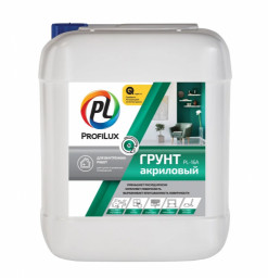 Грунт Profilux PL-16A акриловый для внутренних работ 5л