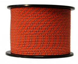 Канат полипропиленовый плетёный 8 мм 16-прядный с сердечником (200 м) цена за погонный метр