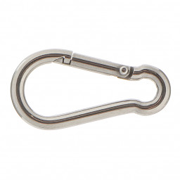 Карабин D4*40 мм пожарный из нержавеющей стали