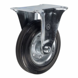 Колесная опора 160 мм промышленная неповоротная