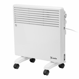 Конвектор электрический CH-1000, 1000 Вт, X-образный нагреватель, термостат, колеса  MTX
