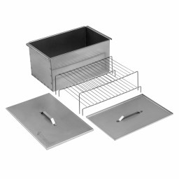 Коптильня двухъярусная 450*280*240*1,5мм К.001 КРЕПЫЖ