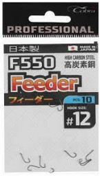 Крючки Cobra Pro FEEDER сер.F550 разм.012 10шт.