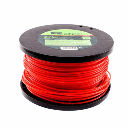 Леска для триммера звезда, на DIN катушке, 2.4 мм х 160 м, Сибртех