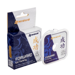 Леска FORWARD ICE FISHING 0,148mm/50m Nylon Transparent (N-FIF-0.148-50) Nisus