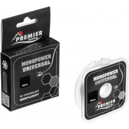 Леска MONOPOWER UNIVERSAL 0,30mm/30m Clear Nylon PREMIER fishing