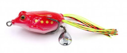 Лягушка-незацепляйка Namazu FROG с лепестком 55 мм 10 г цвет 01 крючок-двойник YR Hooks (BN) #1