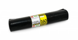 Мешки для мусора 160 л (40 мкм) GRIFON ПВД черные 25 шт