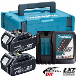 Набор MAKITA: MAKPAC 18В 4 Ач 2 шт акк BL1840B  зарядное устройство DC18R