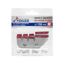 Ножи к ледобуру ТОНАР ЛР-150 правое вращение (2шт)