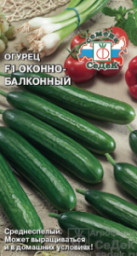 Огурец Оконно-балконный F1 Седек