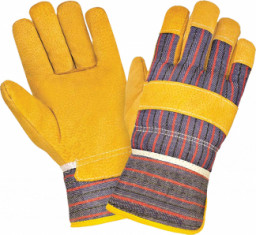 Перчатки "Ангара" спилковые комбинированные утепленные 
