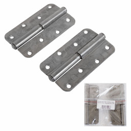 Петля накладная ПН1-110 без покрытия правая 2 шт в упаковке