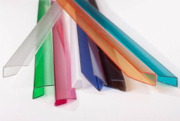 Профиль торцевой РU 8 мм L=2,1 м желтый