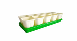 Рассадник Дом и Дача на 10 стаканчиков с поддоном