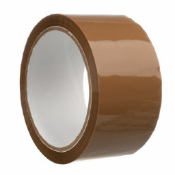 Скотч 48*66м коричневый КРЕПЫЖ