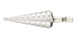 Сверло 4-20 ступенчатое,9 ступеней P6M5 Вихрь