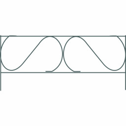 Заборчик Узкий мини 5 секций
