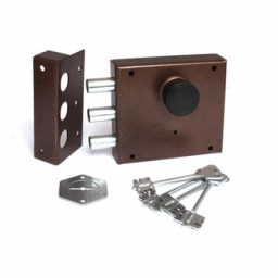 Замок накладной АВЕРС Богатырь С-Пб М с вертушкой