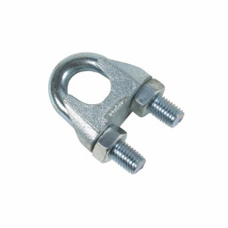 Зажим D-3 мм для стальных канатов DIN 741