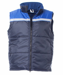 Жилет утепленный МАСТЕР синий/василек